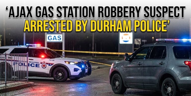 Ajax Gas Station Robbery Suspect Arrested