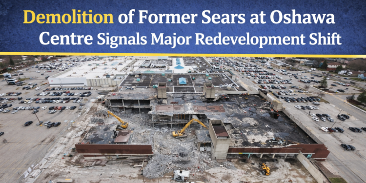 Demolition of Former Sears at Oshawa