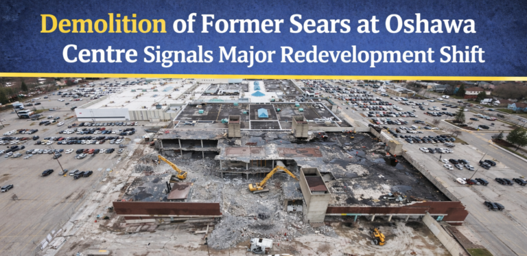 Demolition of Former Sears at Oshawa