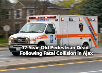 77 year old pedestrian dead