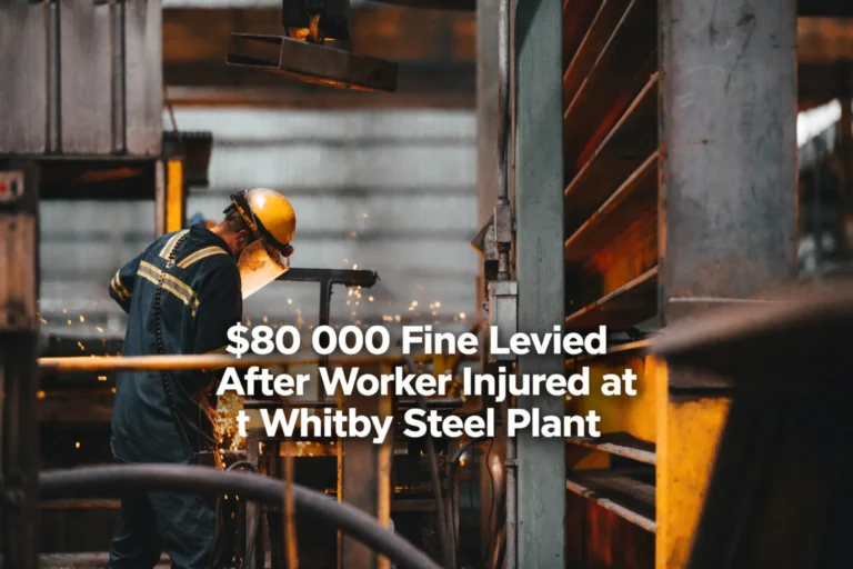 $80,000 fine levied after worker injured