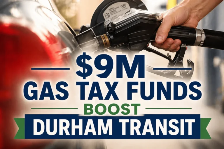 $9m gas tax funds boost durham transit