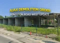 ajax demolition order kingston road west update
