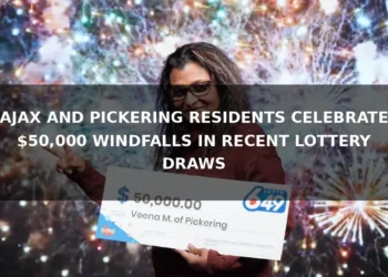 ajax and pickering residents celebrate