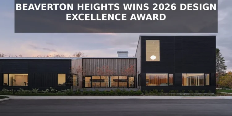 Beaverton Heights Supportive Housing Wins Prestigious 2026 Design Excellence Award beaverton heights supportive housing