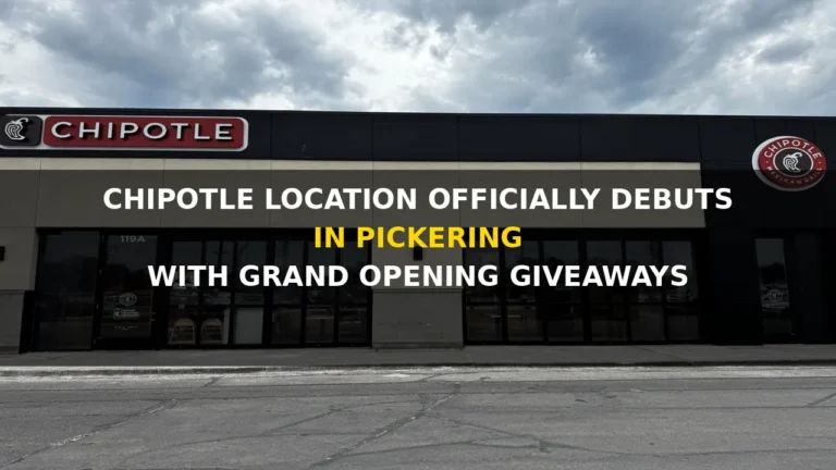 chipotle location officially debuts in pickering