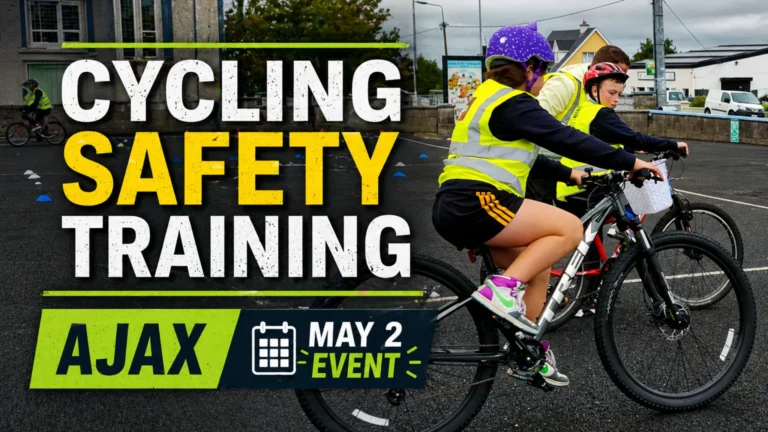cycling safety training ajax may 2 event