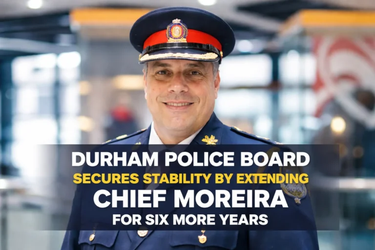 durham police board secures stability by extending