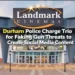 durham police charge trio for faking gun threats