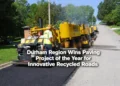 durham region wins paving project of the year