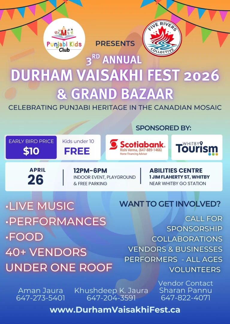 durham vaisakhi fest 2026 in whitby even