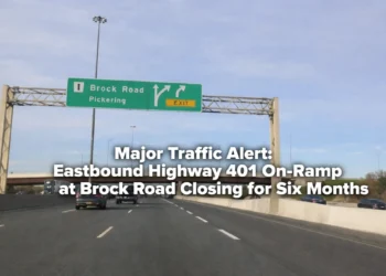 eastbound highway 401 on ramp