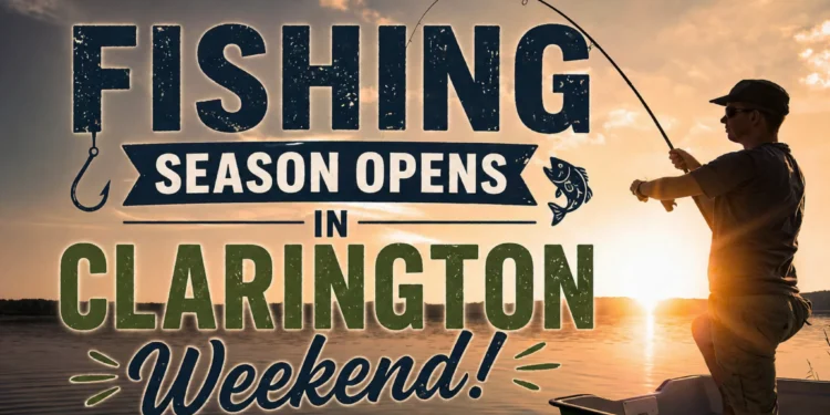 fishing season opens in clarington weekend
