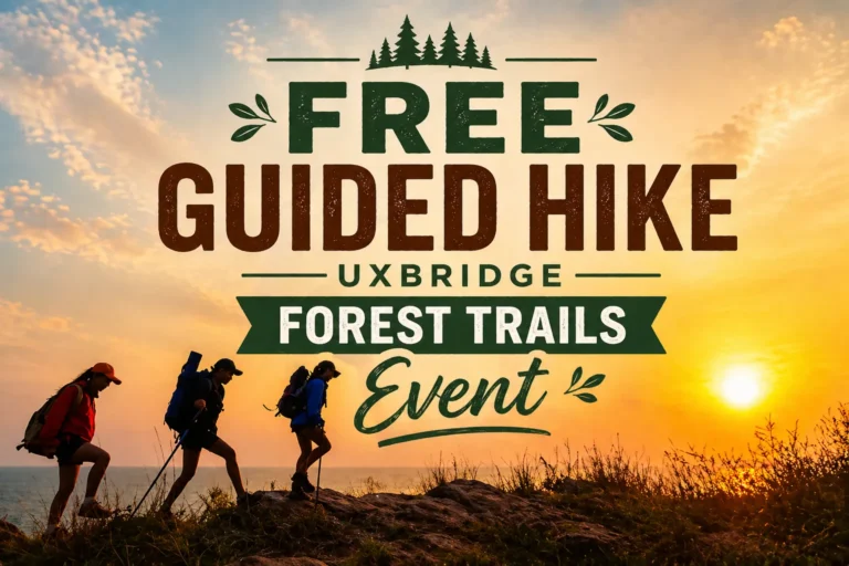 free guided hike uxbridge forest trails event