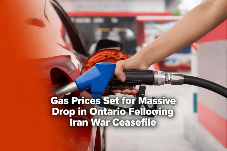 gas prices set for massive drop in ontario