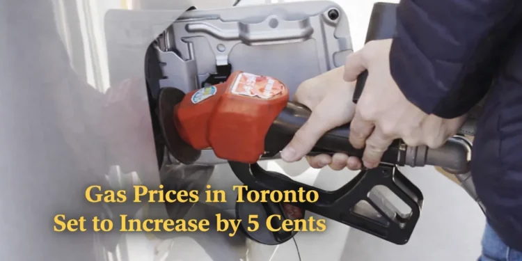 Gas Prices Set to Increase Again in Toronto Area also Durham Region gas prices in toronto set to increase by 5 cents