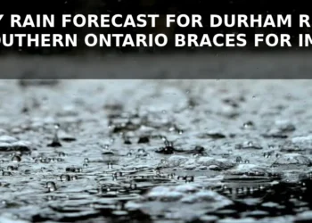 heavy rain forecast for durham region