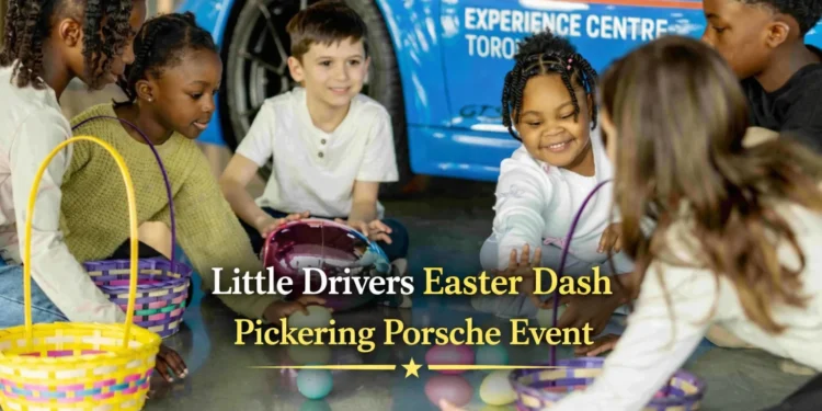 Porsche Experience Centre Toronto Little Drivers Easter Dash Pickering Event little drivers easter dash pickering porsche event