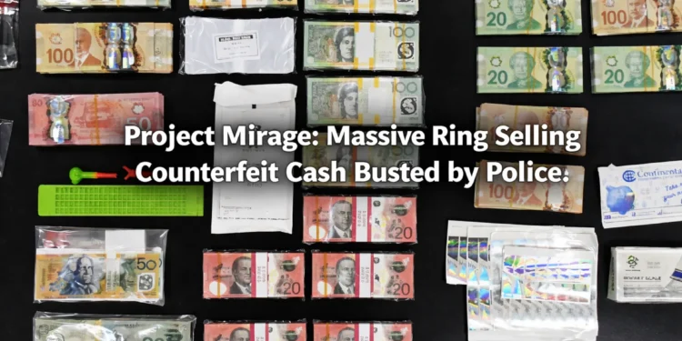 Project Mirage: Massive Ring Selling Counterfeit Cash Busted by Police massive ring selling counterfeit cash busted by police