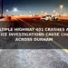 Multiple Highway 401 Crashes and Police Investigations Cause Chaos Across Durham multiple highway 401 crashes