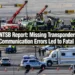 NTSB Report: Missing Transponders and Communication Errors Led to Fatal Crash ntsb report