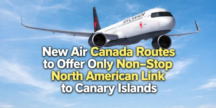 new air canada routes