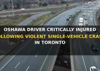 oshawa driver critically injured following violent single