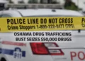 oshawa drug trafficking bust seizes $50000 drugs