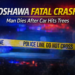 oshawa fatal crash man dies after car hits trees