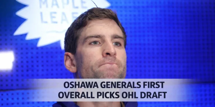 oshawa generals first overall picks ohl draft