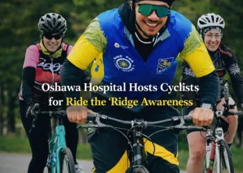 oshawa hospital hosts cyclists for ride the ‘ridge awareness
