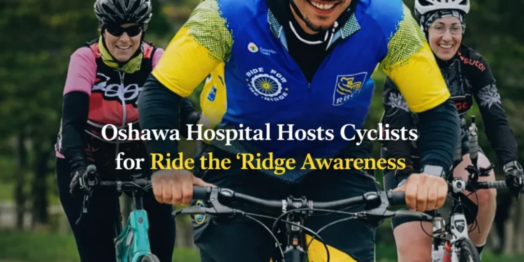 oshawa hospital hosts cyclists for ride the ‘ridge awareness