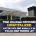 Two Oshawa Officers Hospitalized After Violent Assault in Police-Only Parking Lot oshawa officers hospitalized after violent assault
