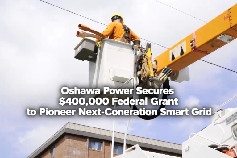 oshawa power secures $400,000 federal