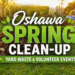 oshawa spring clean up yard waste & volunteer events