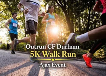 outrun cf durham 5k walk run ajax event