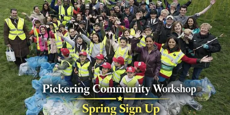 Pickering Community Litter Cleanup Spring Into Action Sign Up Open pickering community litter cleanup spring sign up