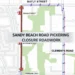sandy beach road pickering closure roadwork