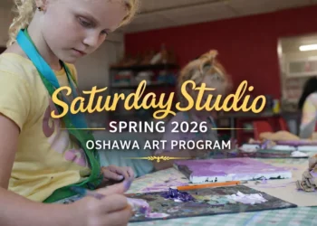 saturday studio spring 2026 oshawa art program