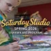 saturday studio spring 2026 oshawa art program