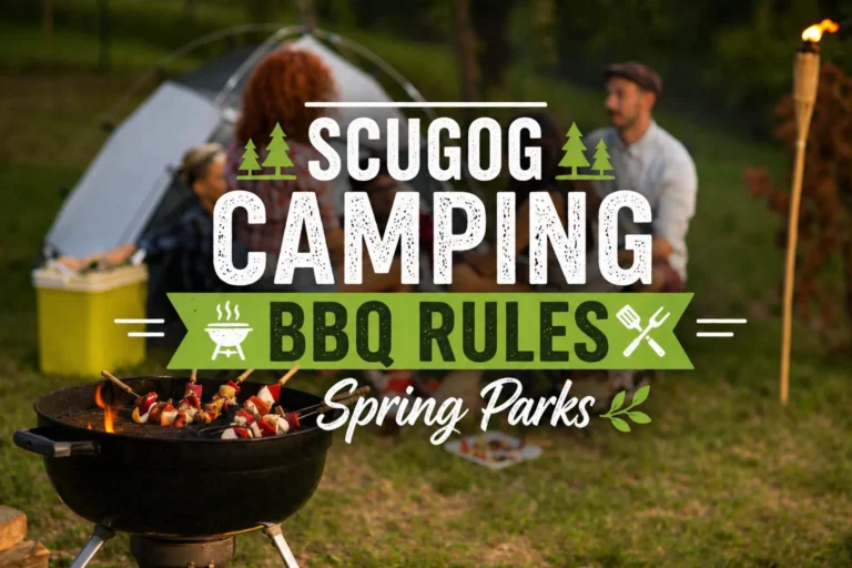 scugog camping bbq rules spring parks