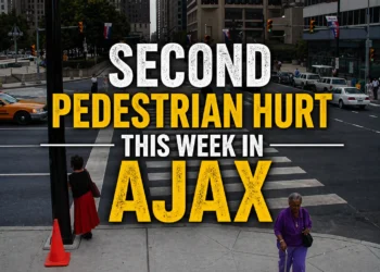 second pedestrian hurt this week in ajax