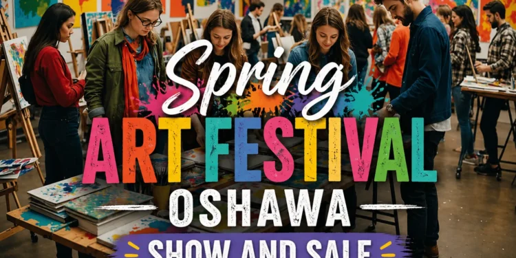 spring art festival oshawa show and sale
