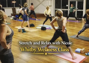stretch and relax with nicole whitby wellness class
