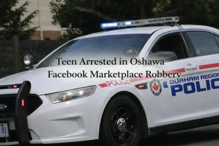 teen arrested in oshawa facebook marketplace robbery