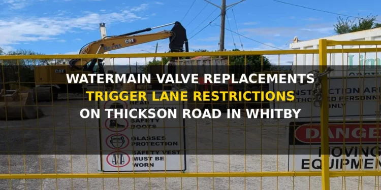 watermain valve replacements