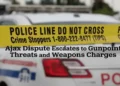 ajax dispute escalates to gunpoint threats