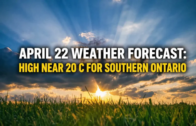 april 22 weather forecast