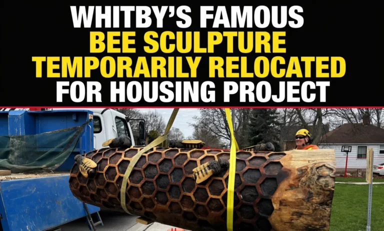 bee sculpture converted