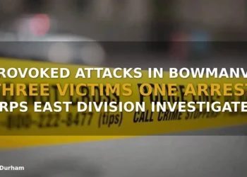 Bowmanville Unprovoked Attacks Spree: Three Victims, One Arrest in Clarington